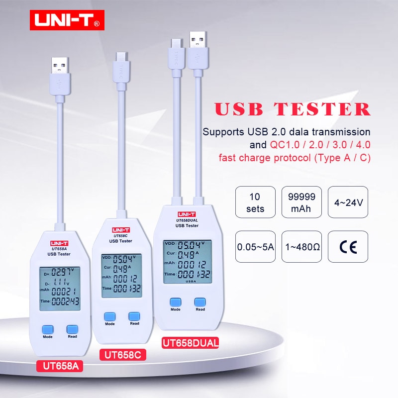 USB ׽ UNI-T ut658 a/C/     ..